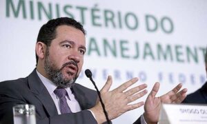 Brasília - O ministro do Planejamento, Desenvolvimento e Gestão, Dyogo Oliveira, durante divulgação do Relatório de Avaliação de Receitas e Despesas Primárias do terceiro bimestre (José Cruz/Agência Brasil)
